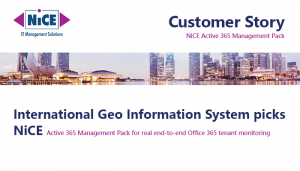 NiCE Active 365 Management Pack Customer Reference International Geo Information System