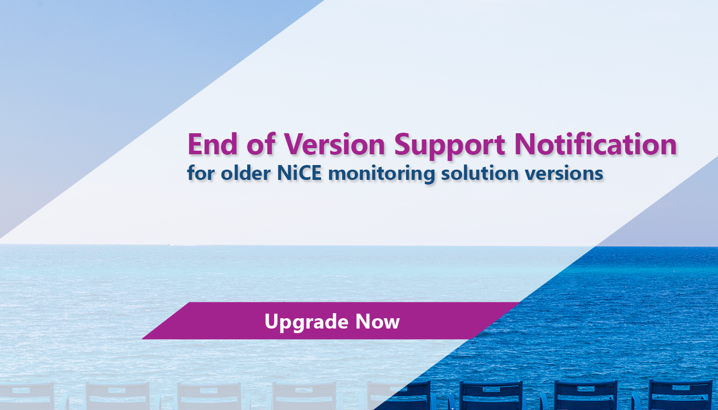 NiCE End of Version Support Notification | Upgrade Now | News Post