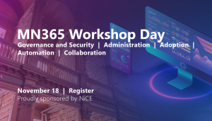 MN365 Workshop Day Invite